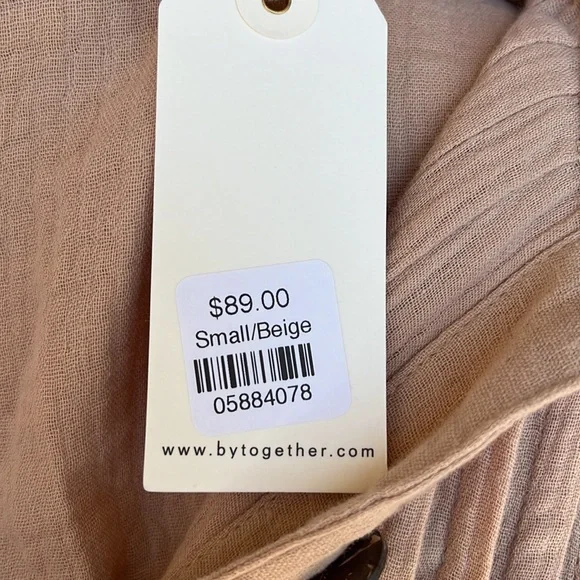 By Together Oversized Button Up Dress - Picture 9 of 10